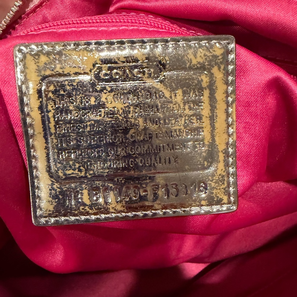 Coach Poppy Glam Shoulder Bag - Picture 4 of 14